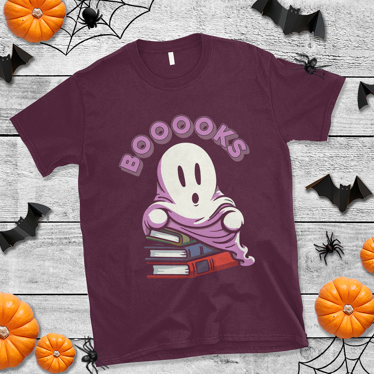 halloween-reading-t-shirt-booooks-cute-ghost-boo-sheet