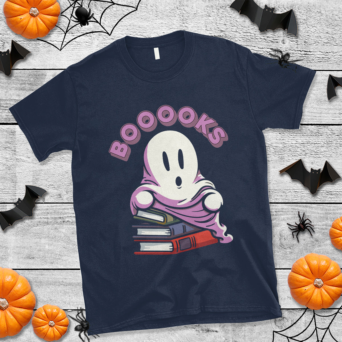 halloween-reading-t-shirt-booooks-cute-ghost-boo-sheet