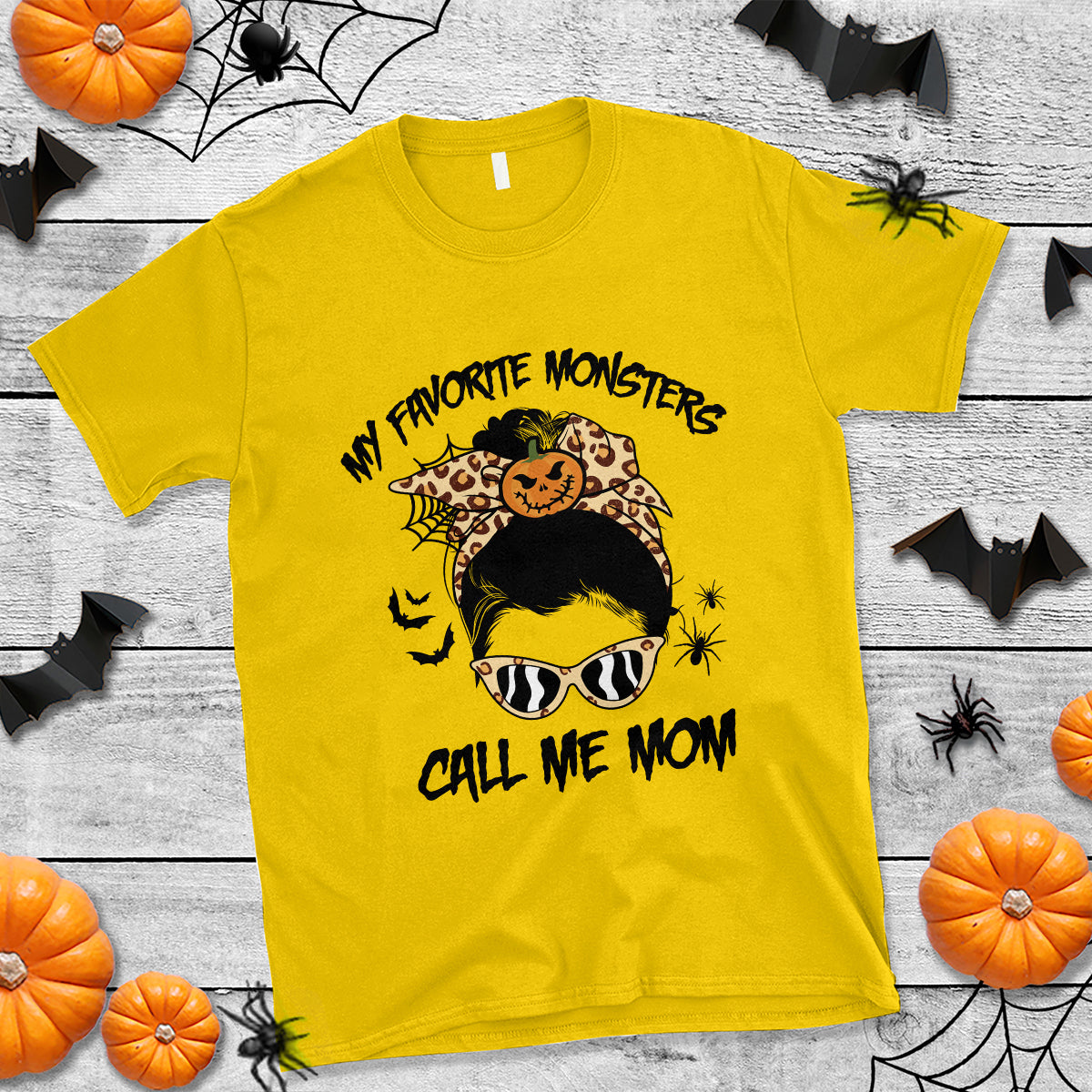 halloween-mom-t-shirt-my-favorite-monsters-call-me-mom-messy-bun-halloween-costume
