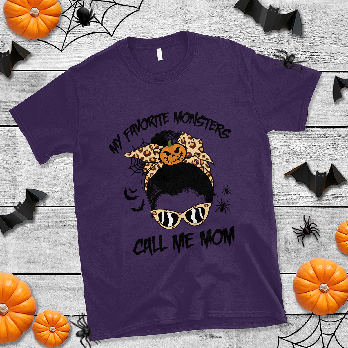halloween-mom-t-shirt-my-favorite-monsters-call-me-mom-messy-bun-halloween-costume