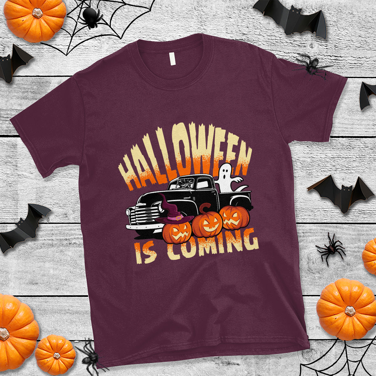 halloween-season-t-shirt-spooky-season-is-coming-scary-pumpkin-car