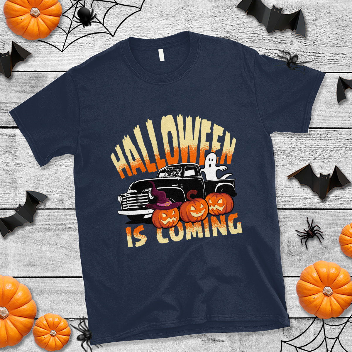 halloween-season-t-shirt-spooky-season-is-coming-scary-pumpkin-car