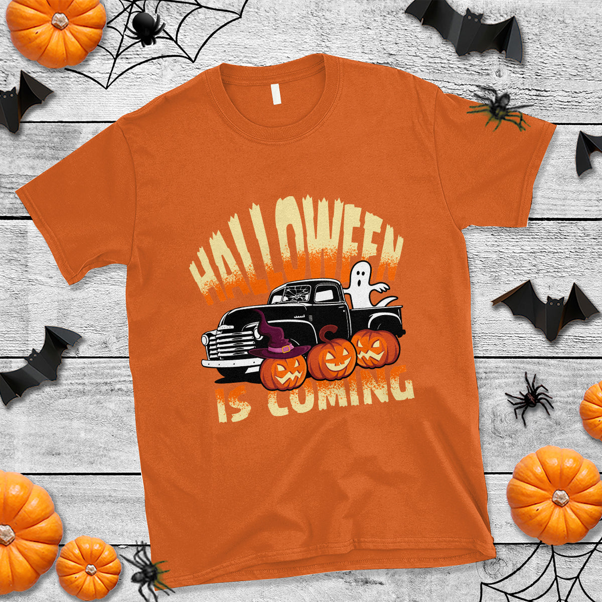 halloween-season-t-shirt-spooky-season-is-coming-scary-pumpkin-car
