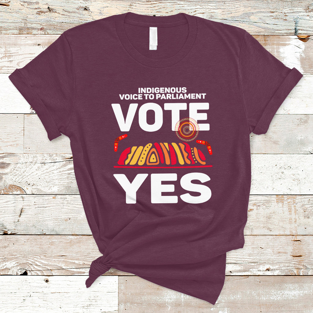 australia-indigenous-t-shirt-vote-yes-voice-to-parliament-urulu