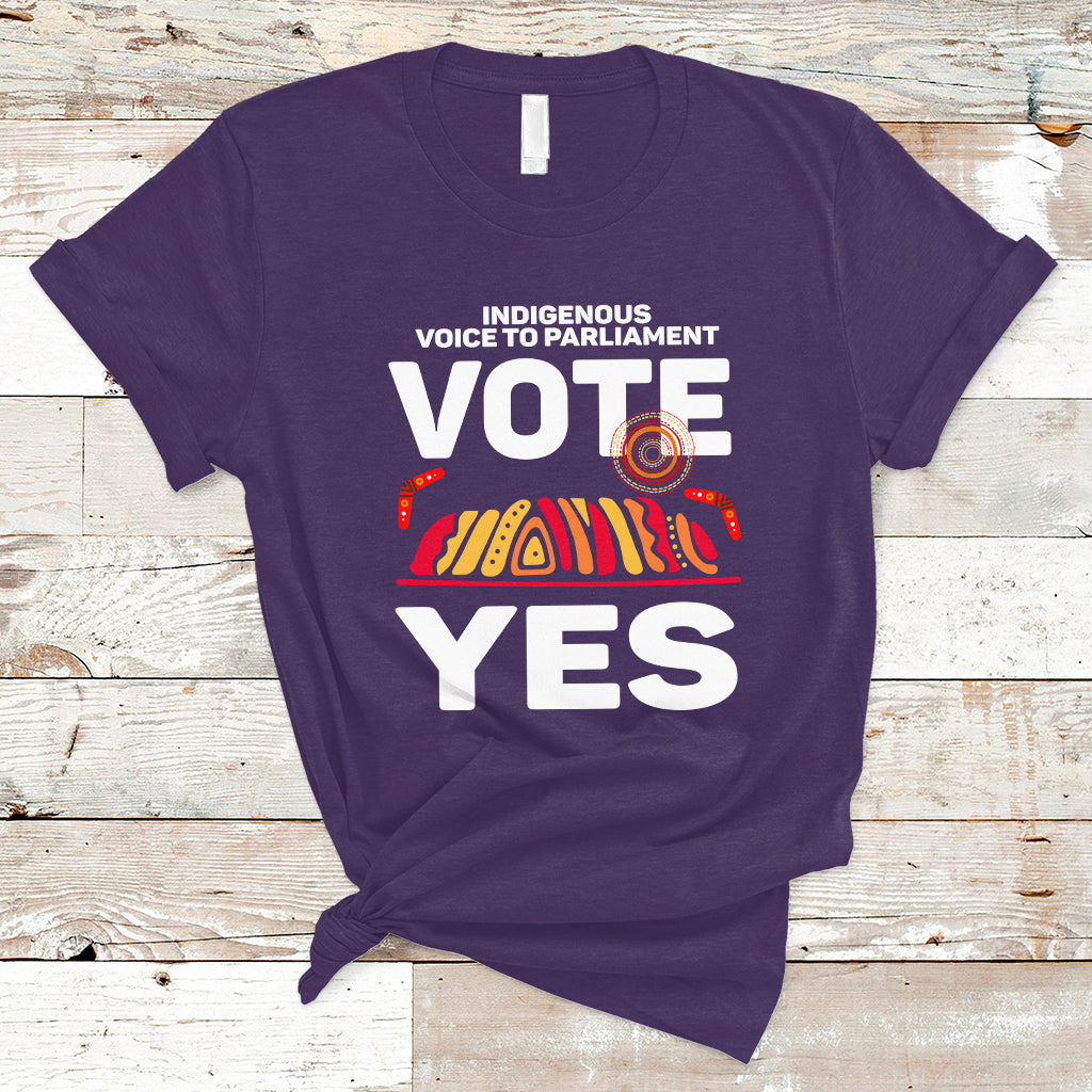 australia-indigenous-t-shirt-vote-yes-voice-to-parliament-urulu