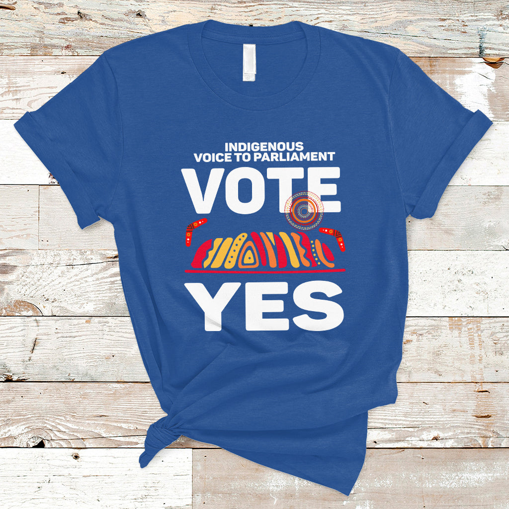 australia-indigenous-t-shirt-vote-yes-voice-to-parliament-urulu