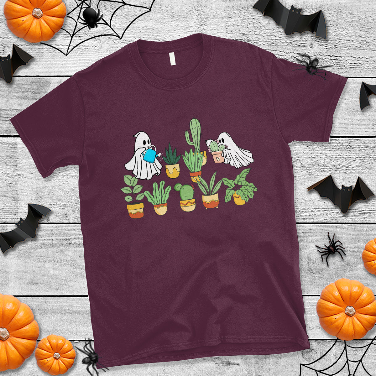 halloween-gardening-t-shirt-cute-gardener-boo-sheet-ghost-garden-plants-lover-halloween-costume
