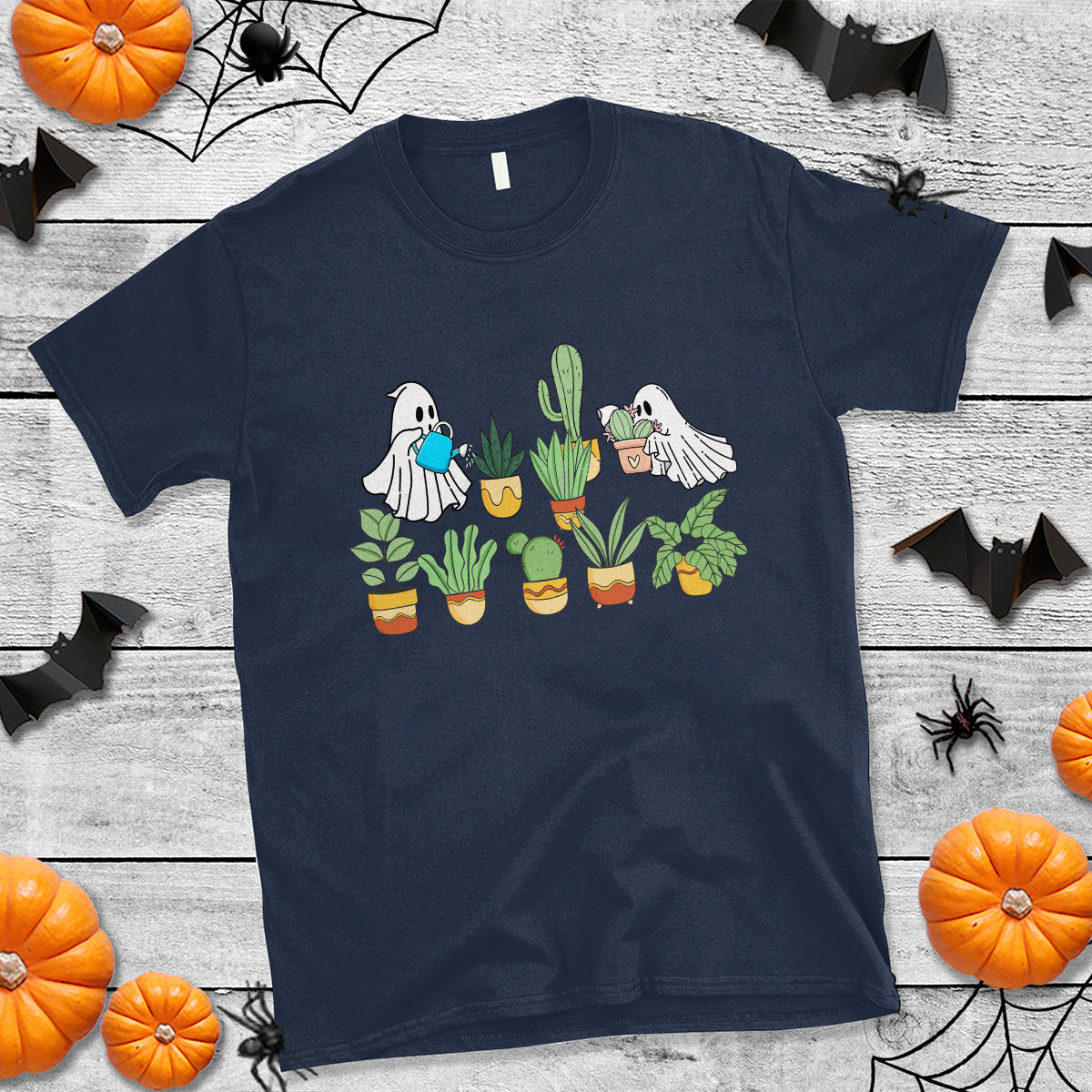 halloween-gardening-t-shirt-cute-gardener-boo-sheet-ghost-garden-plants-lover-halloween-costume