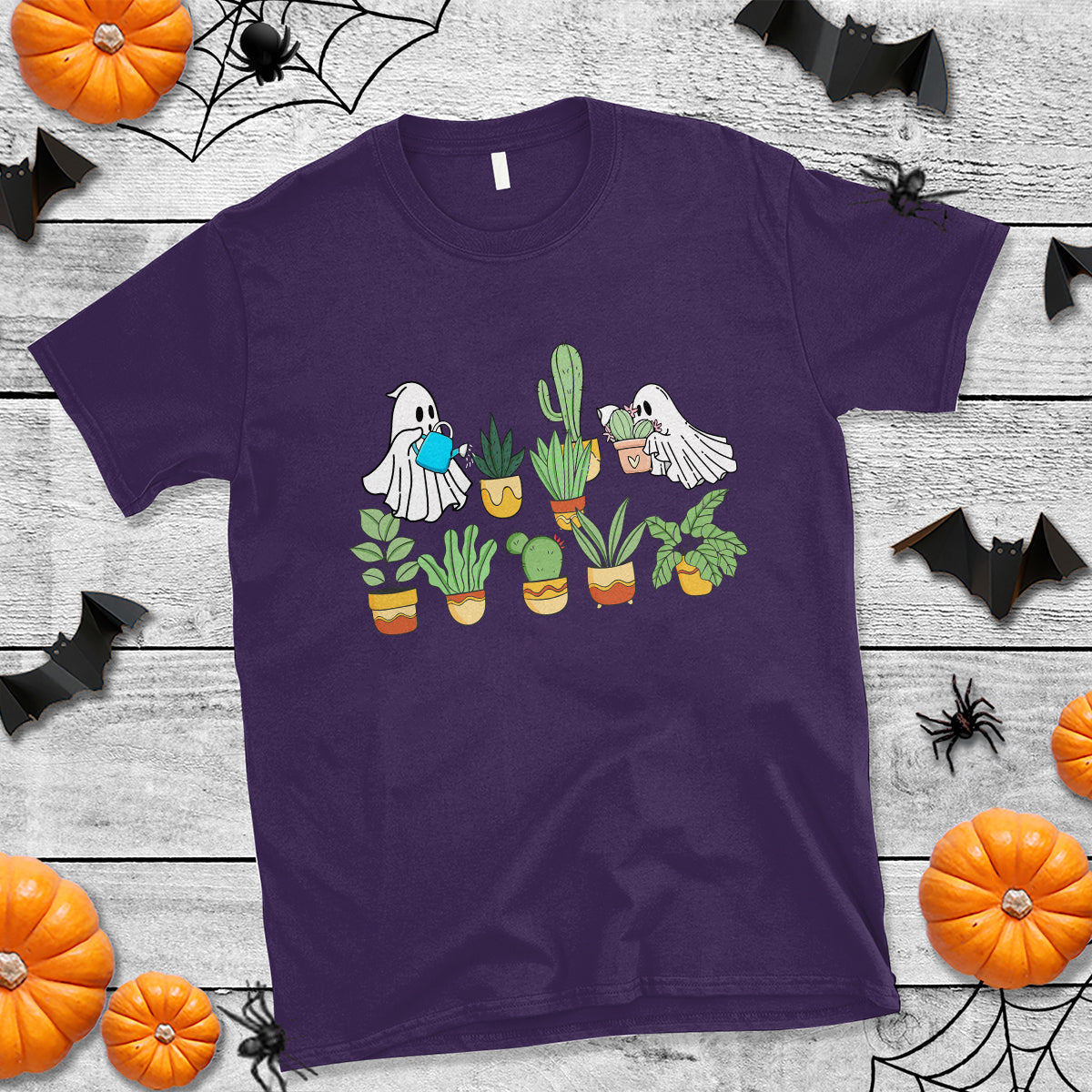 halloween-gardening-t-shirt-cute-gardener-boo-sheet-ghost-garden-plants-lover-halloween-costume