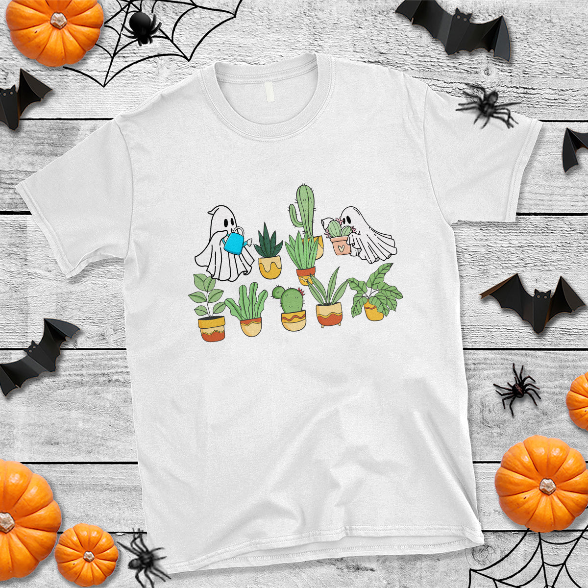 halloween-gardening-t-shirt-cute-gardener-boo-sheet-ghost-garden-plants-lover-halloween-costume