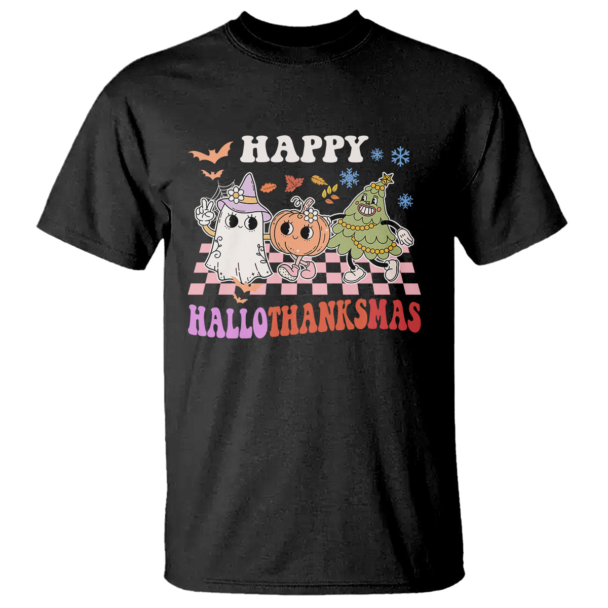 hallothanksmas-t-shirt-halloween-thanksgiving-christmas-groovy-happy-hallothanksmas-1