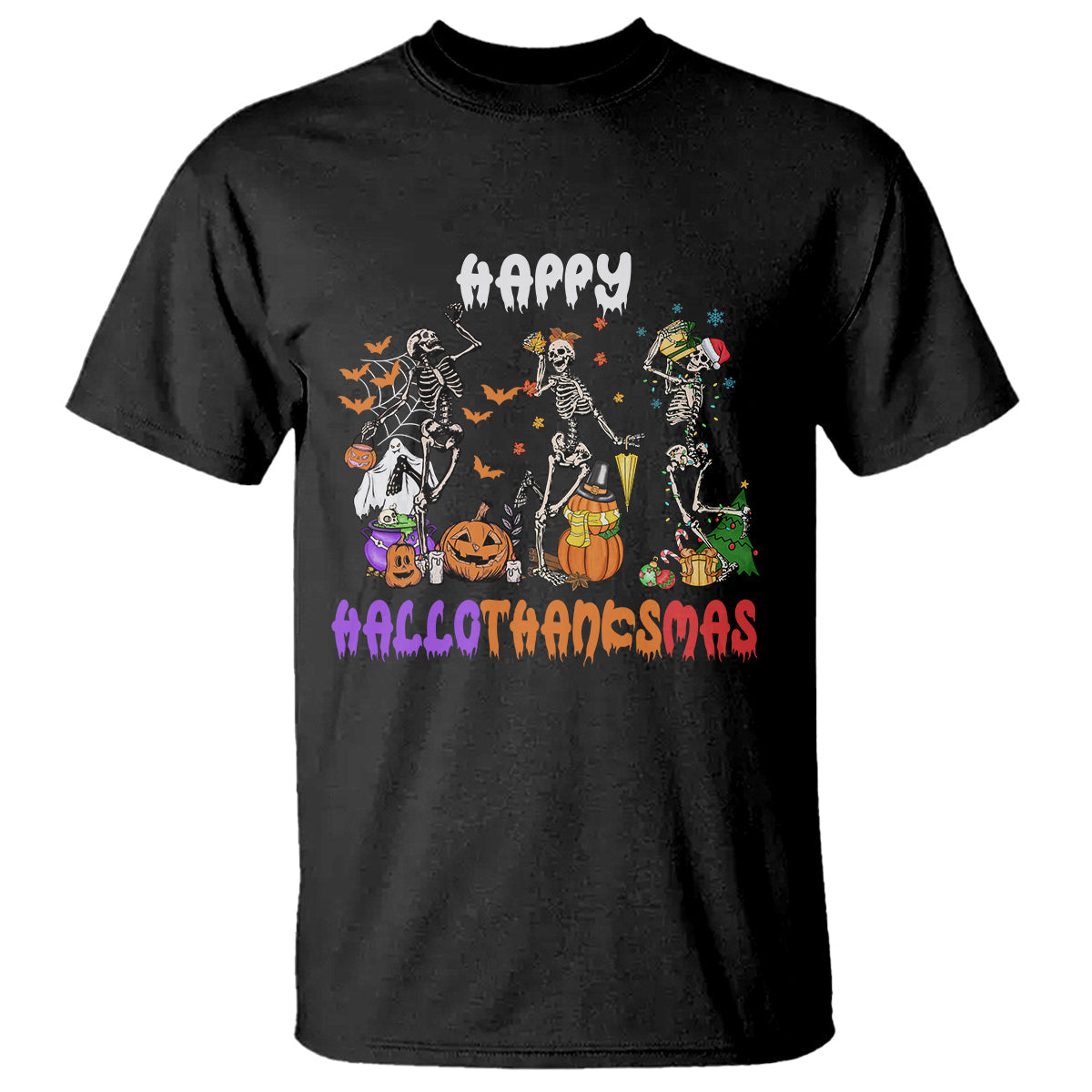 hallothanksmas-t-shirt-halloween-thanksgiving-christmas-hallothanksmas-skeleton