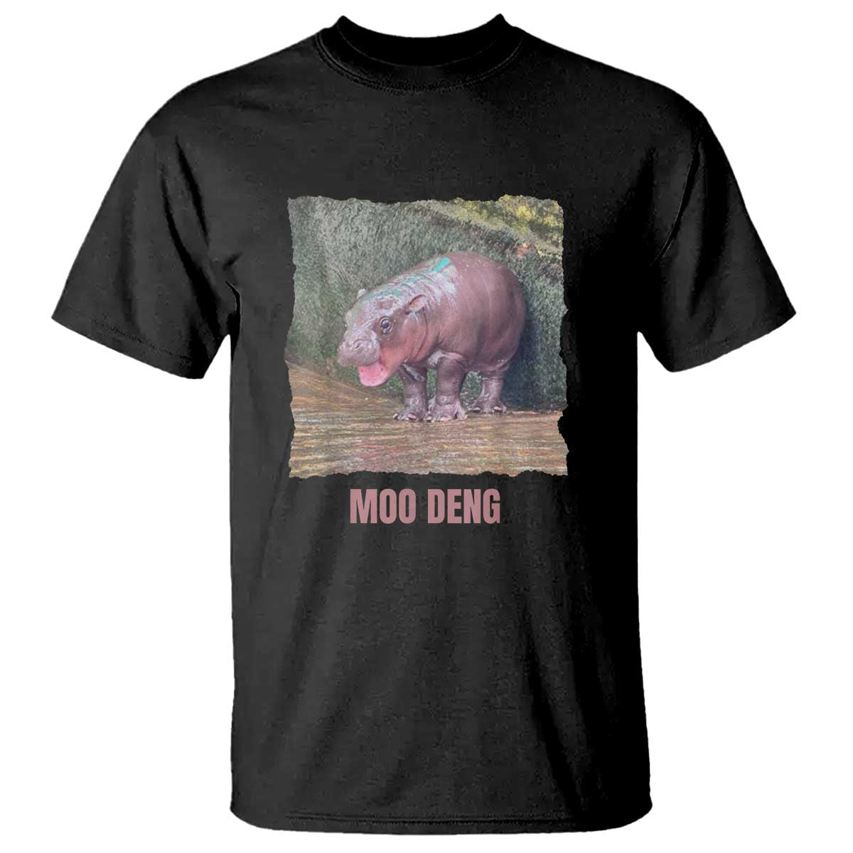 baby-hippo-moo-deng-t-shirt-cute-pygmy-hippopotamus-in-thai
