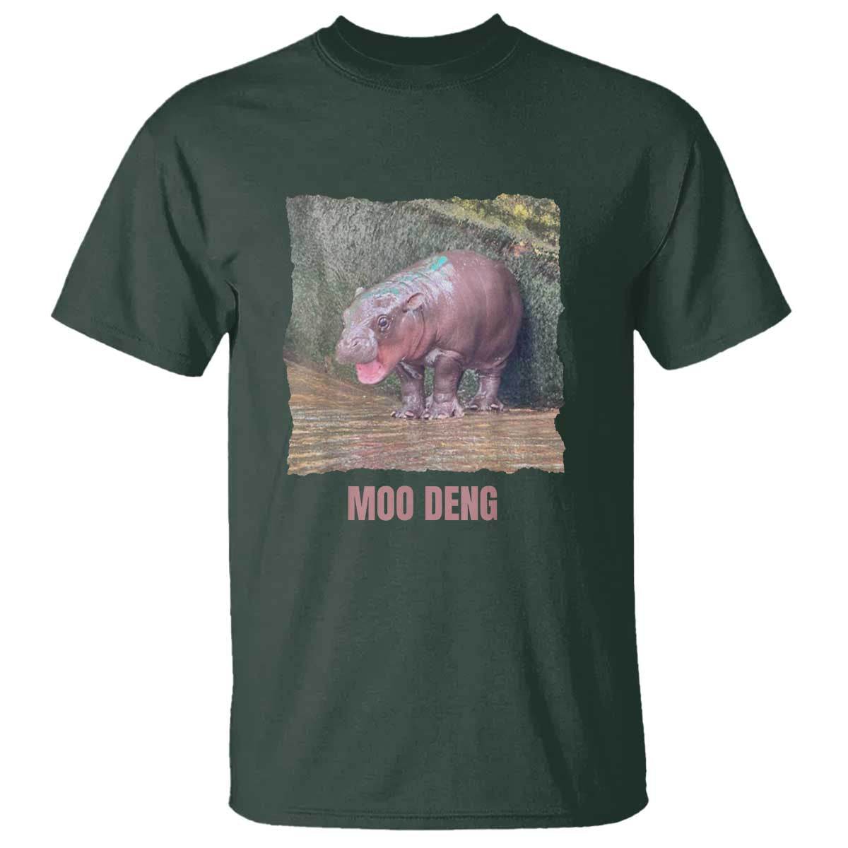 baby-hippo-moo-deng-t-shirt-cute-pygmy-hippopotamus-in-thai