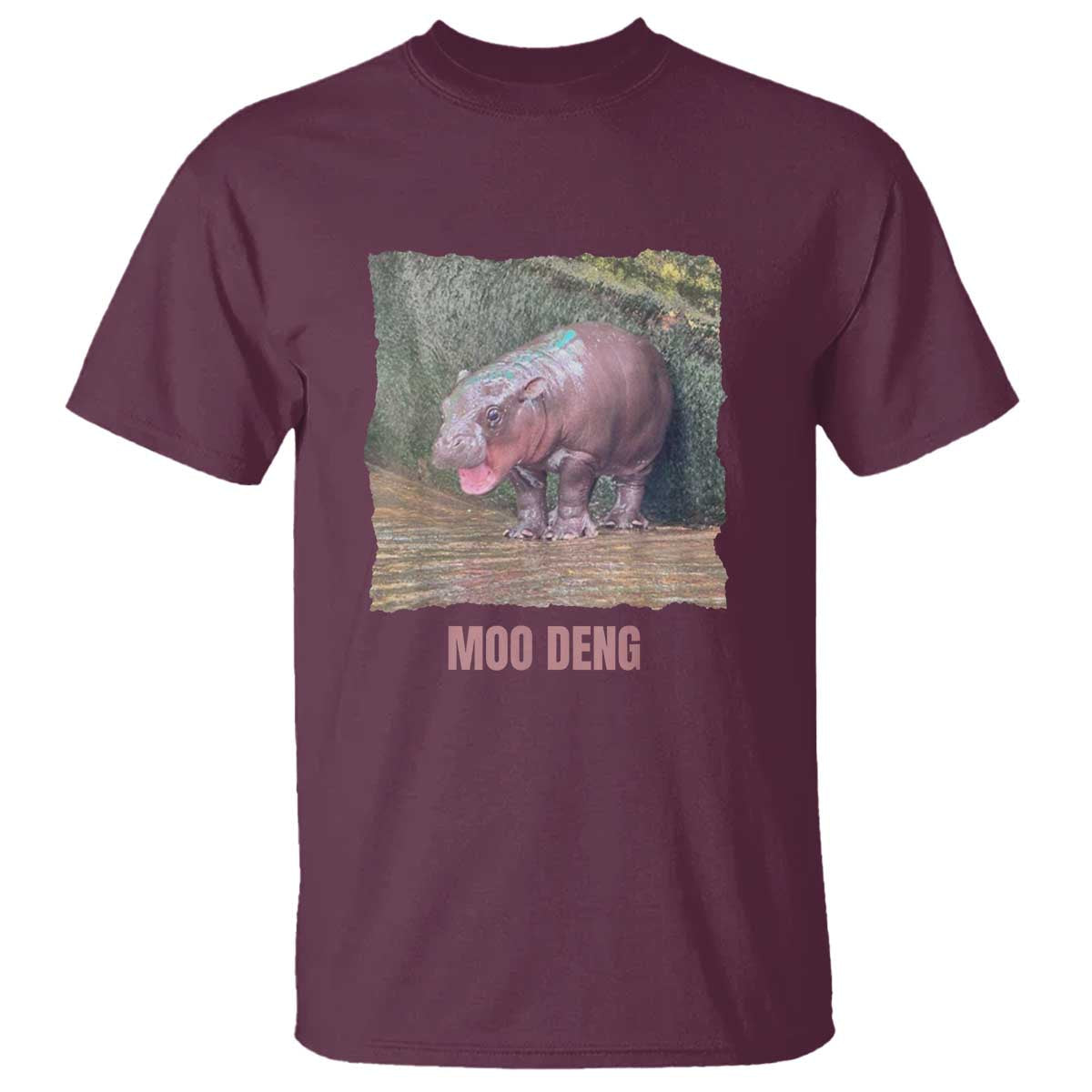 baby-hippo-moo-deng-t-shirt-cute-pygmy-hippopotamus-in-thai