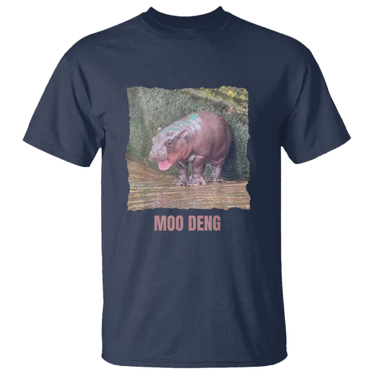 baby-hippo-moo-deng-t-shirt-cute-pygmy-hippopotamus-in-thai