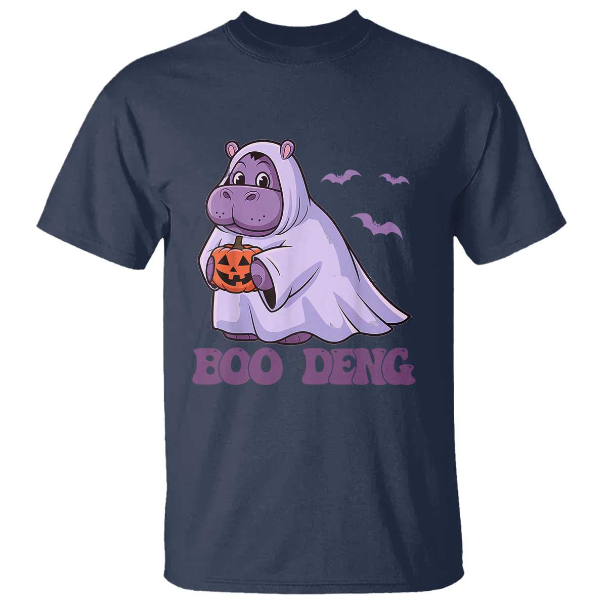 baby-hippo-moo-deng-t-shirt-boo-deng-halloween-cute-pygmy-hippopotamus