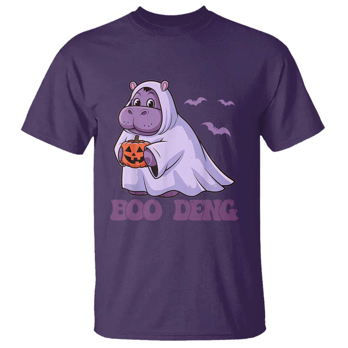 baby-hippo-moo-deng-t-shirt-boo-deng-halloween-cute-pygmy-hippopotamus
