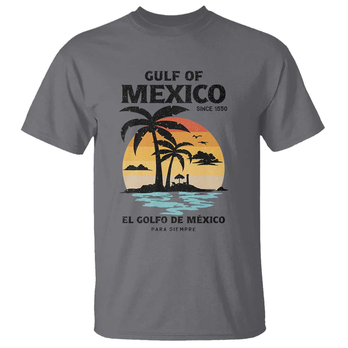 gulf-of-mexico-forever-since-1550-t-shirt-golfo-de-mexico-para-siempre-retro-beach