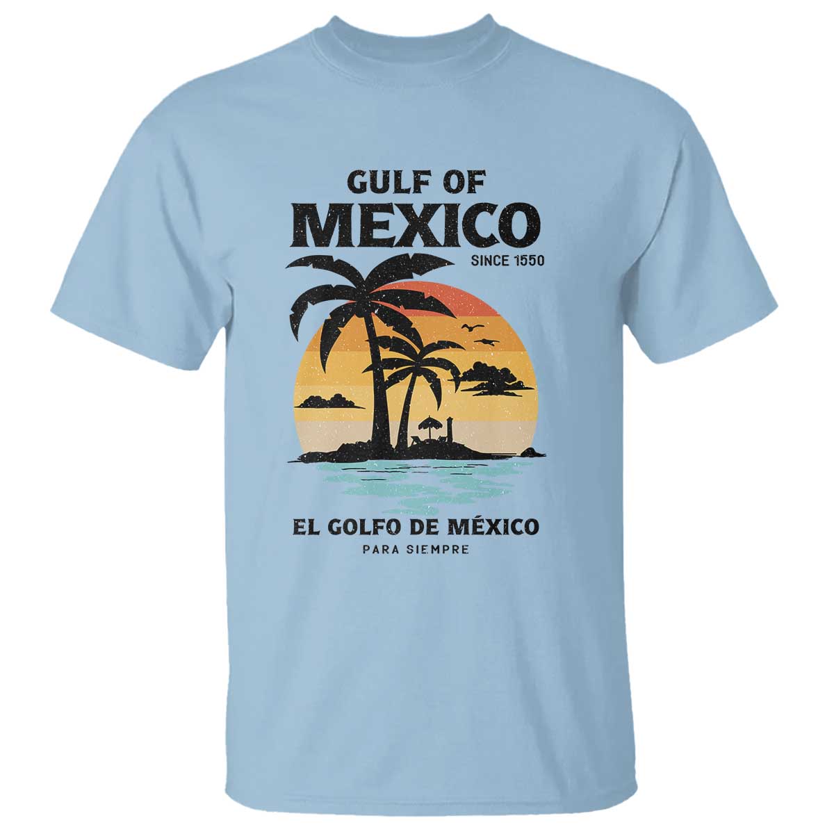 gulf-of-mexico-forever-since-1550-t-shirt-golfo-de-mexico-para-siempre-retro-beach