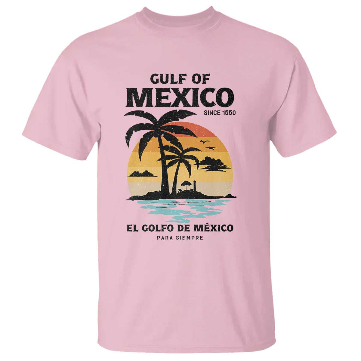 gulf-of-mexico-forever-since-1550-t-shirt-golfo-de-mexico-para-siempre-retro-beach