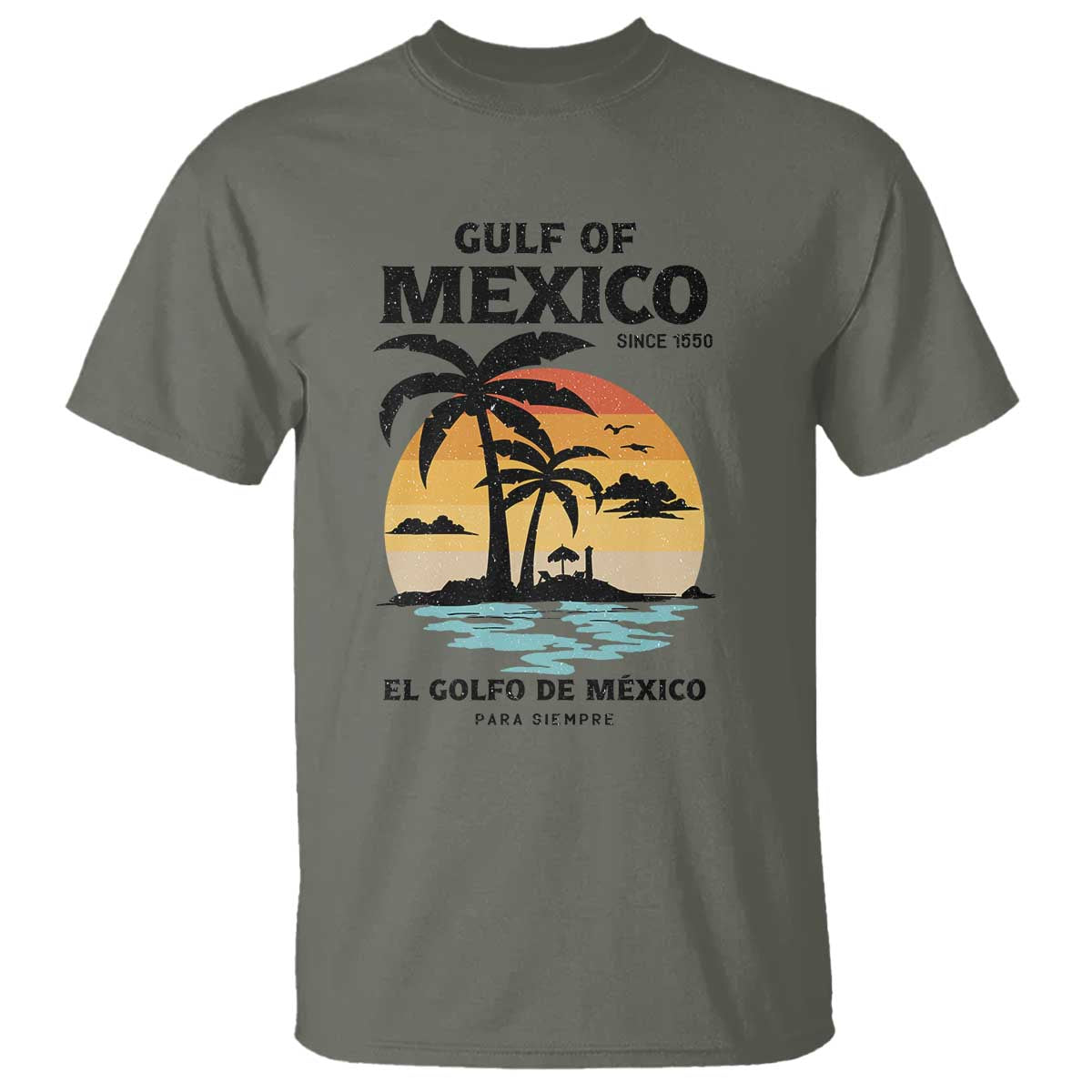 gulf-of-mexico-forever-since-1550-t-shirt-golfo-de-mexico-para-siempre-retro-beach