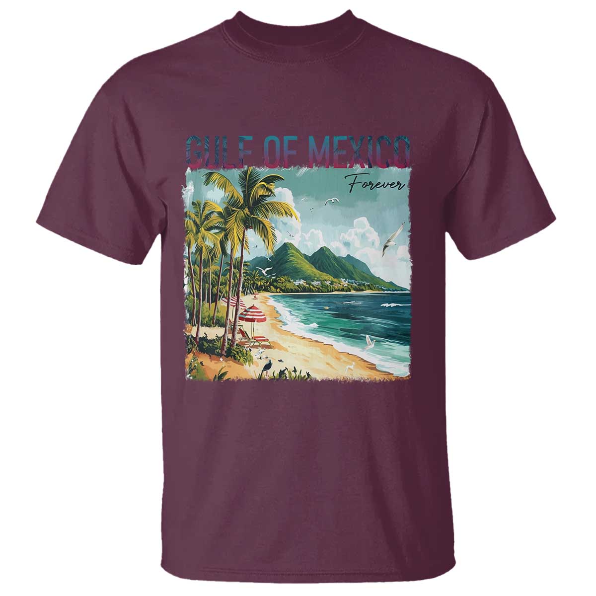 gulf-of-mexico-forever-t-shirt-retro-beach
