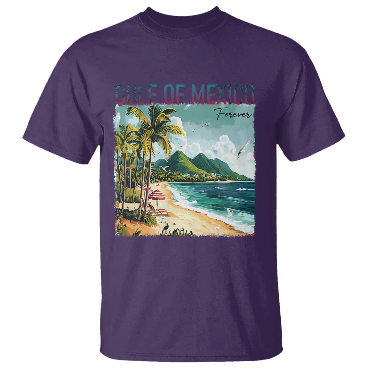 gulf-of-mexico-forever-t-shirt-retro-beach
