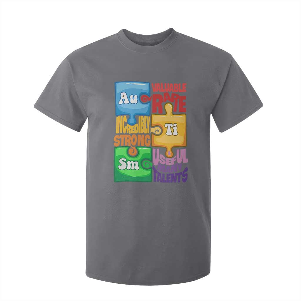 Autism Acceptance Support Embrace Neurodiversity T Shirt For Kid Puzzle Pieces