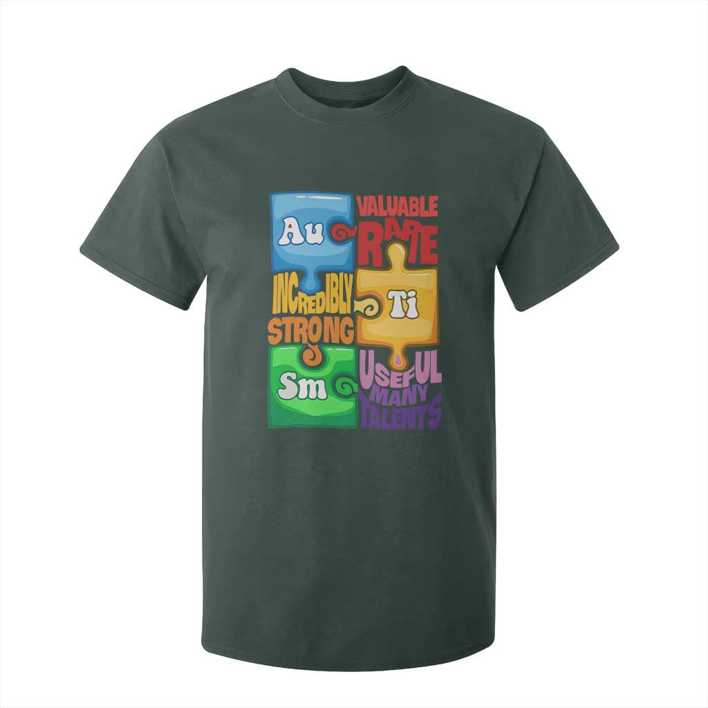 Autism Acceptance Support Embrace Neurodiversity T Shirt For Kid Puzzle Pieces