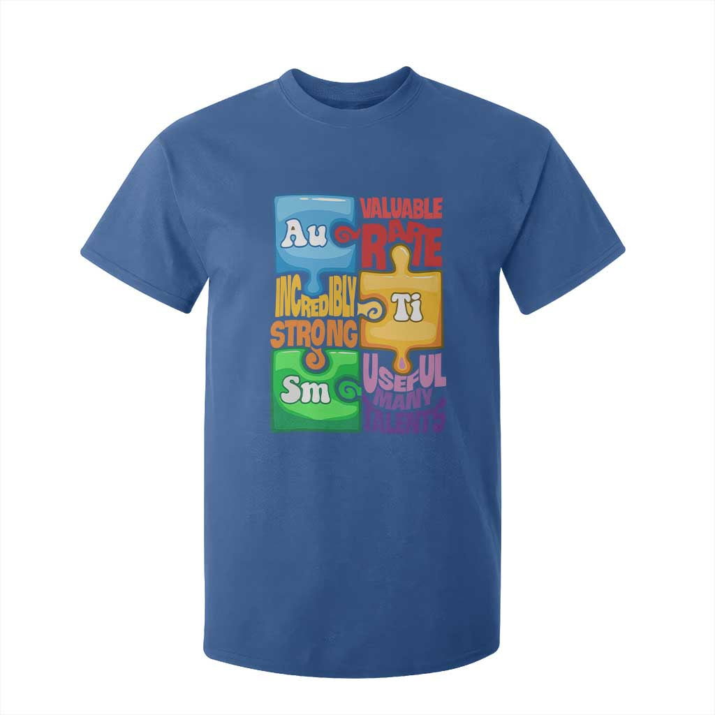 Autism Acceptance Support Embrace Neurodiversity T Shirt For Kid Puzzle Pieces