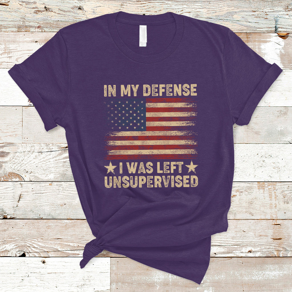 funny-quotes-t-shirt-in-my-defense-i-was-left-unsupervised-american-flag