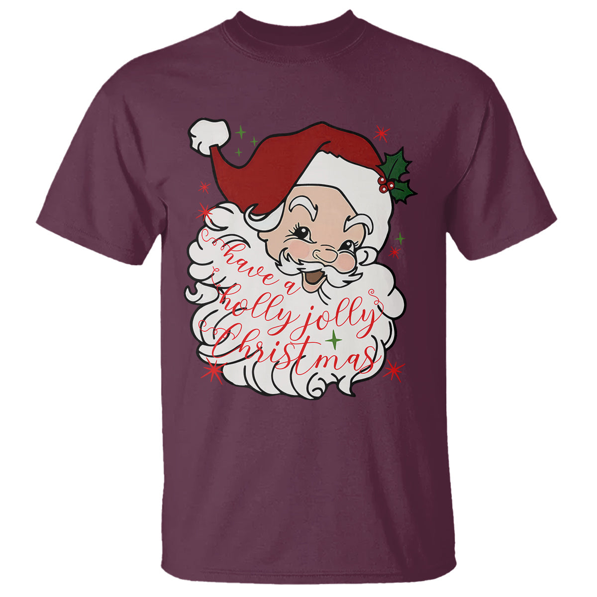 vintage-christmas-santa-claus-face-xmas-funny-old-fashioned-t-shirt