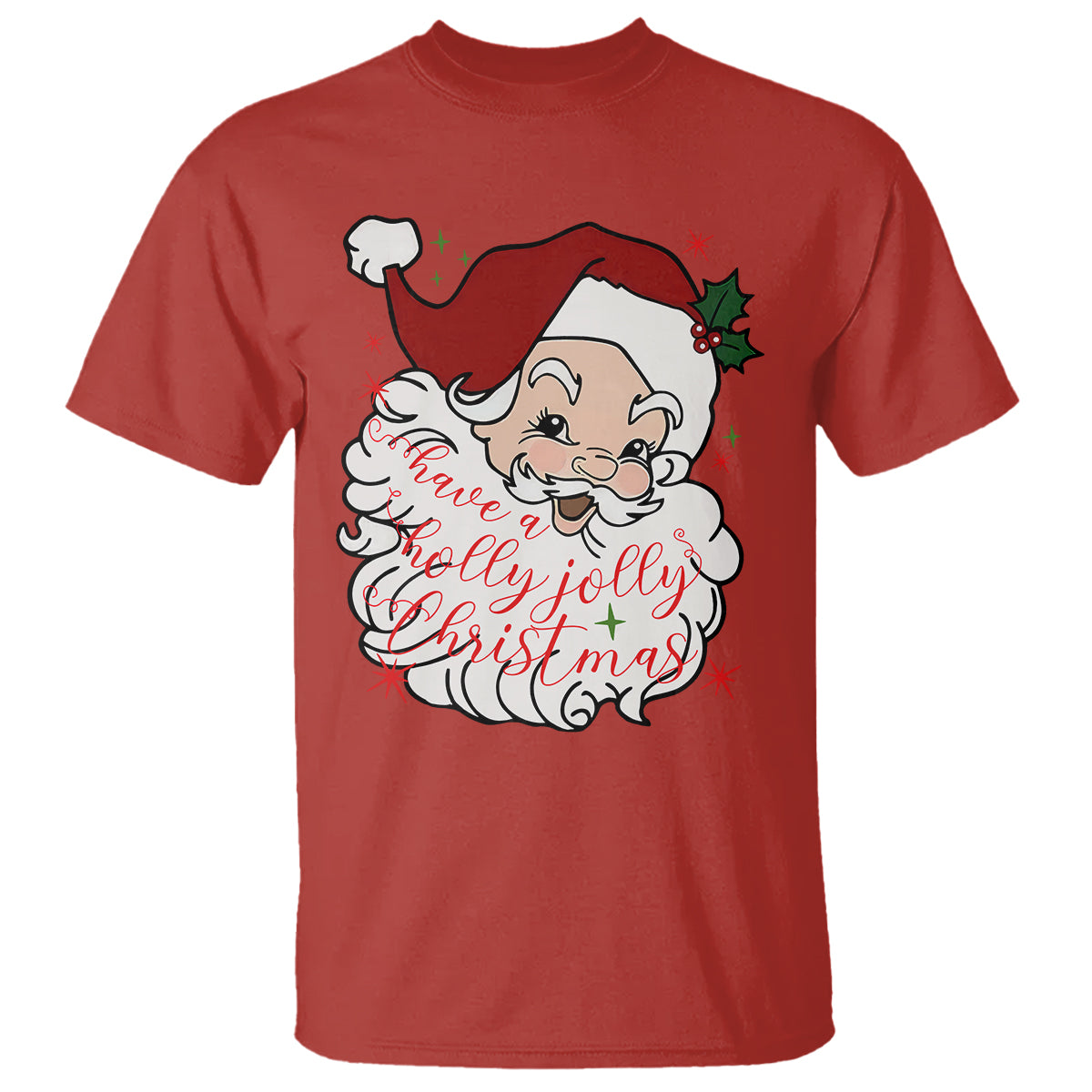 vintage-christmas-santa-claus-face-xmas-funny-old-fashioned-t-shirt