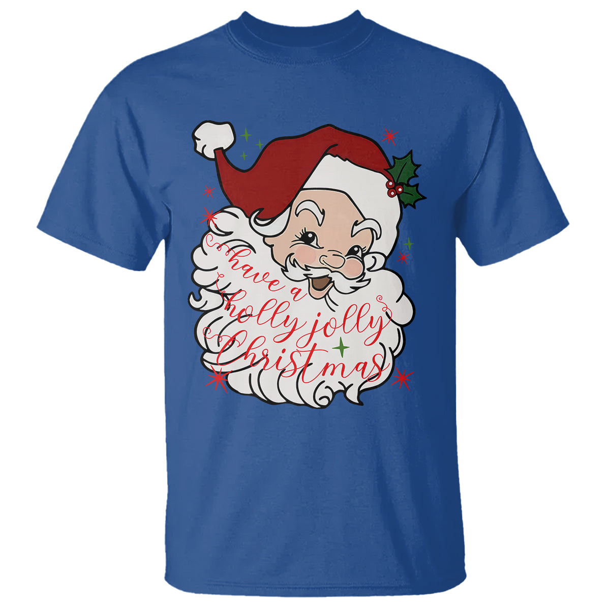 vintage-christmas-santa-claus-face-xmas-funny-old-fashioned-t-shirt