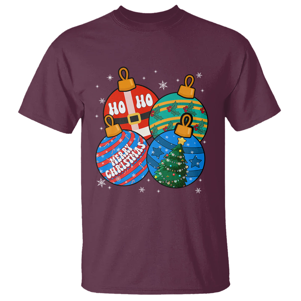 retro-groovy-merry-christmas-ornament-ho-ho-ho-t-shirt