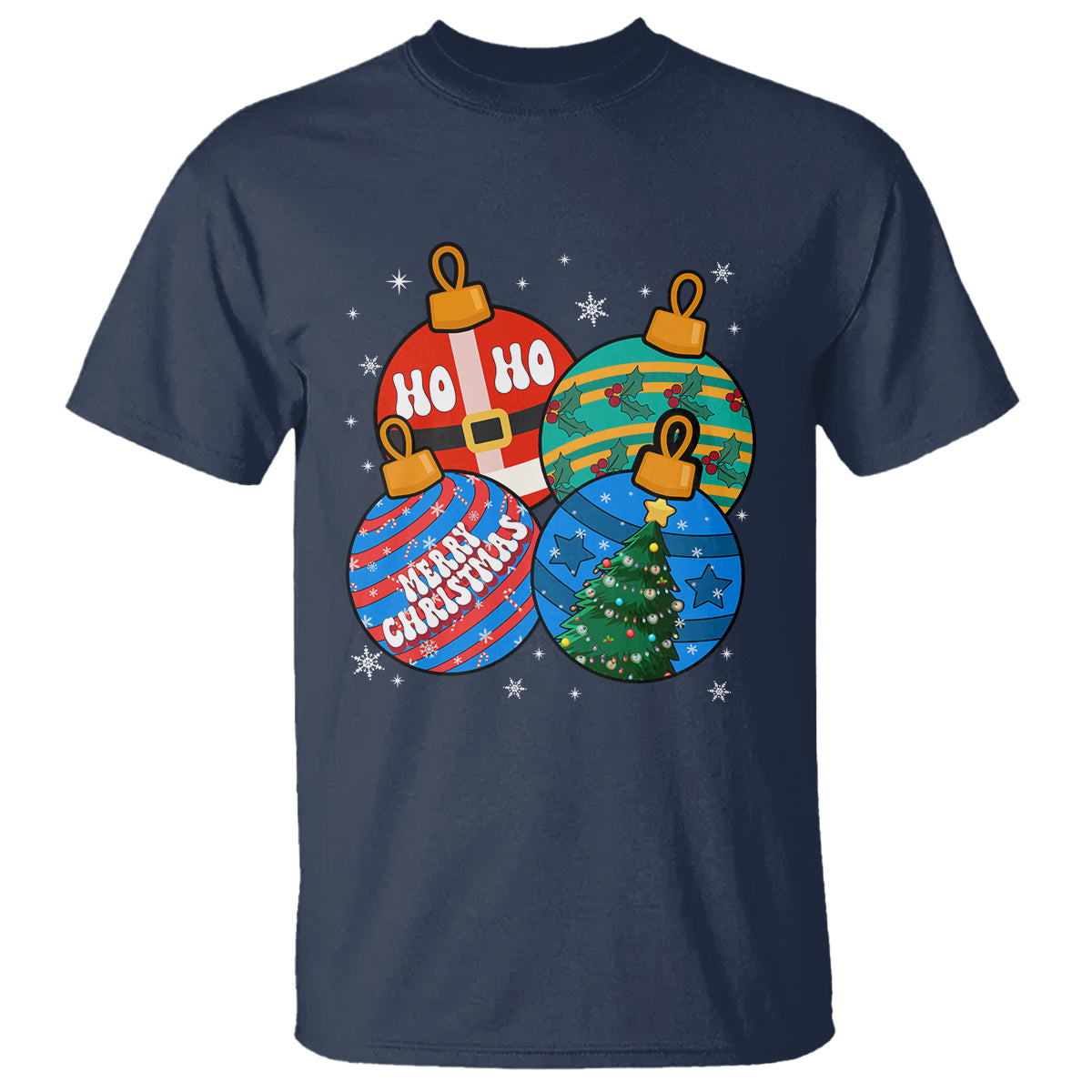 retro-groovy-merry-christmas-ornament-ho-ho-ho-t-shirt