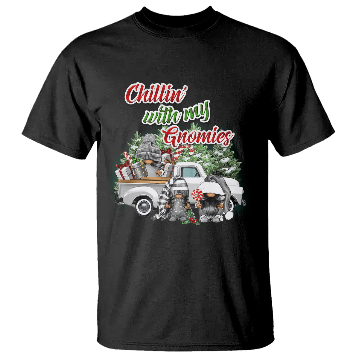 gnome-christmas-t-shirt-chillin-with-my-gnomies-xmas-truck