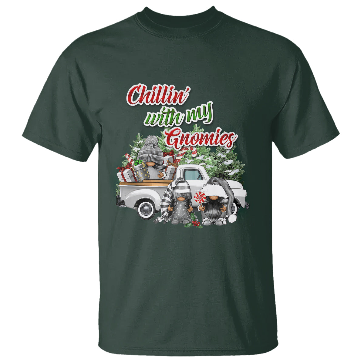 gnome-christmas-t-shirt-chillin-with-my-gnomies-xmas-truck
