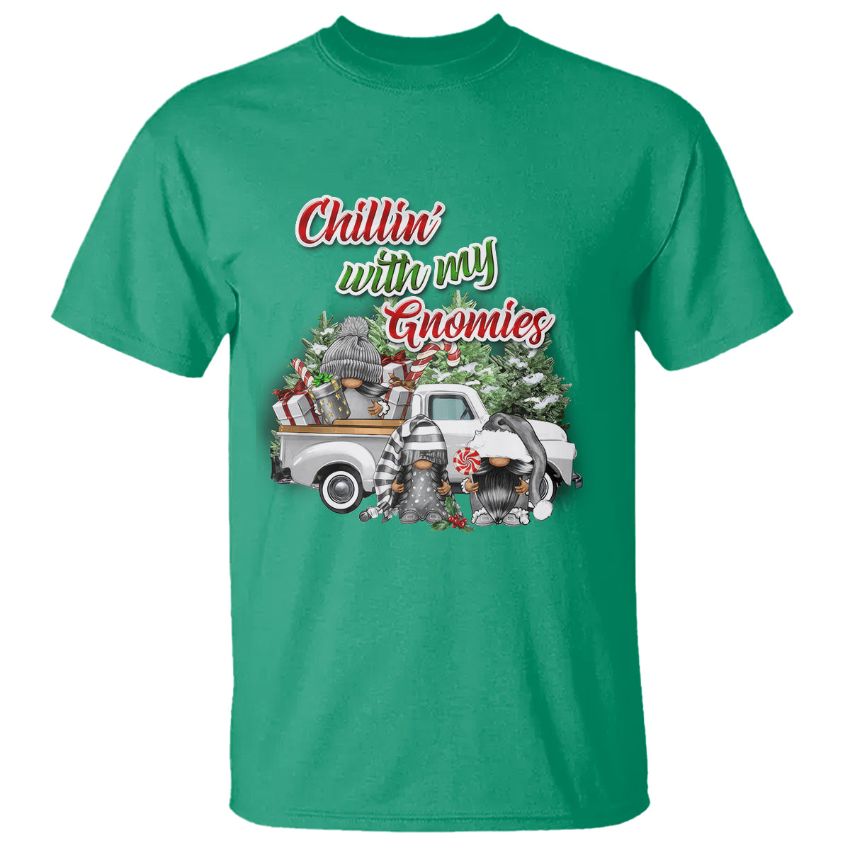gnome-christmas-t-shirt-chillin-with-my-gnomies-xmas-truck