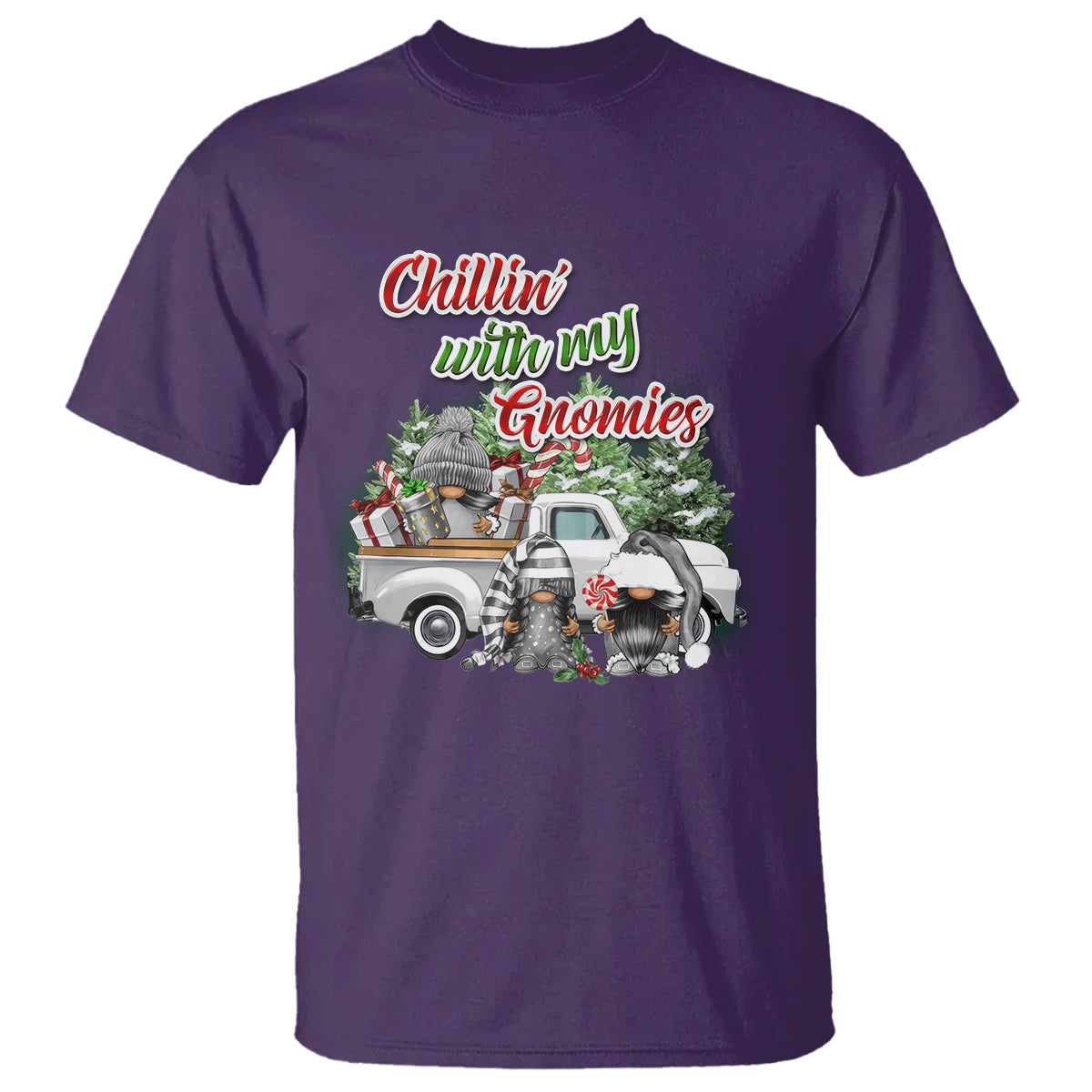 gnome-christmas-t-shirt-chillin-with-my-gnomies-xmas-truck