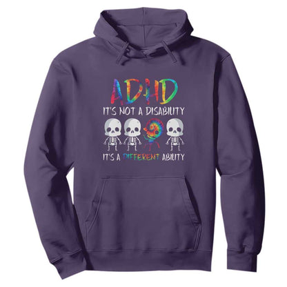 ADHD Support Hoodie It's Not A Disability It's A Different Ability