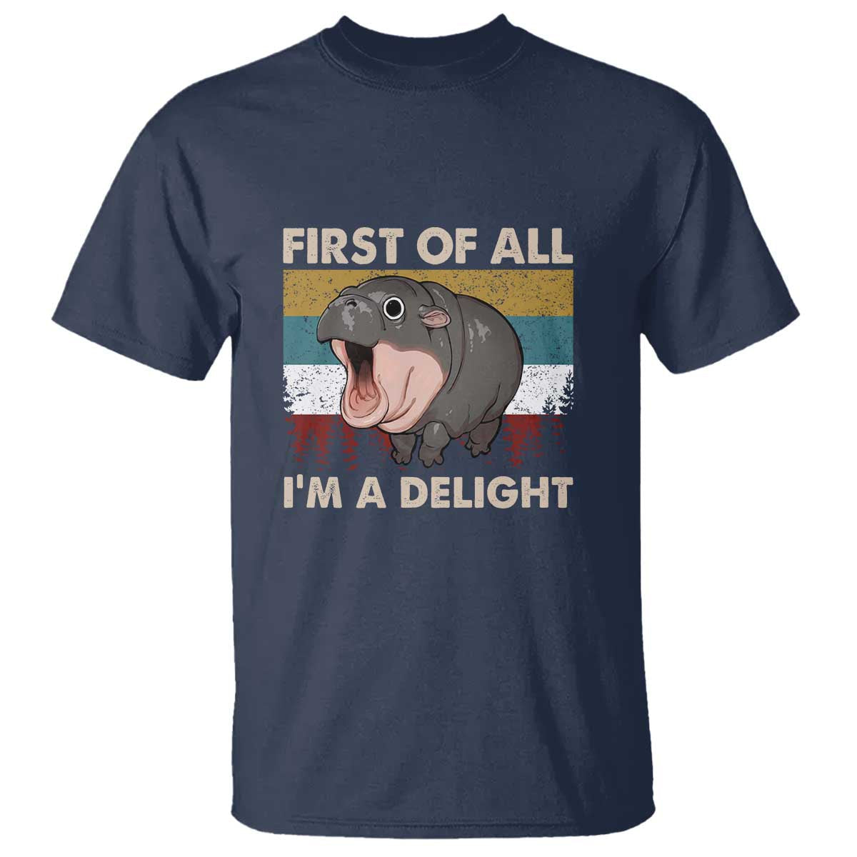 funny-screaming-moo-deng-t-shirt-first-of-all-im-a-delight-retro-vintage