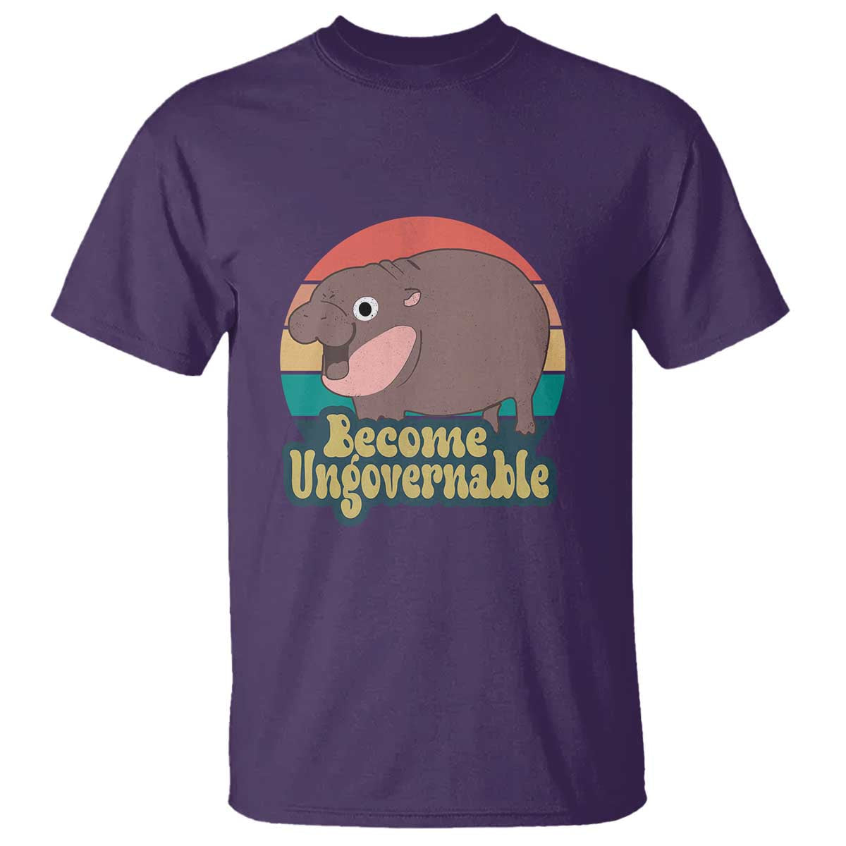 funny-baby-hippo-moo-deng-t-shirt-become-ungovernable-retro