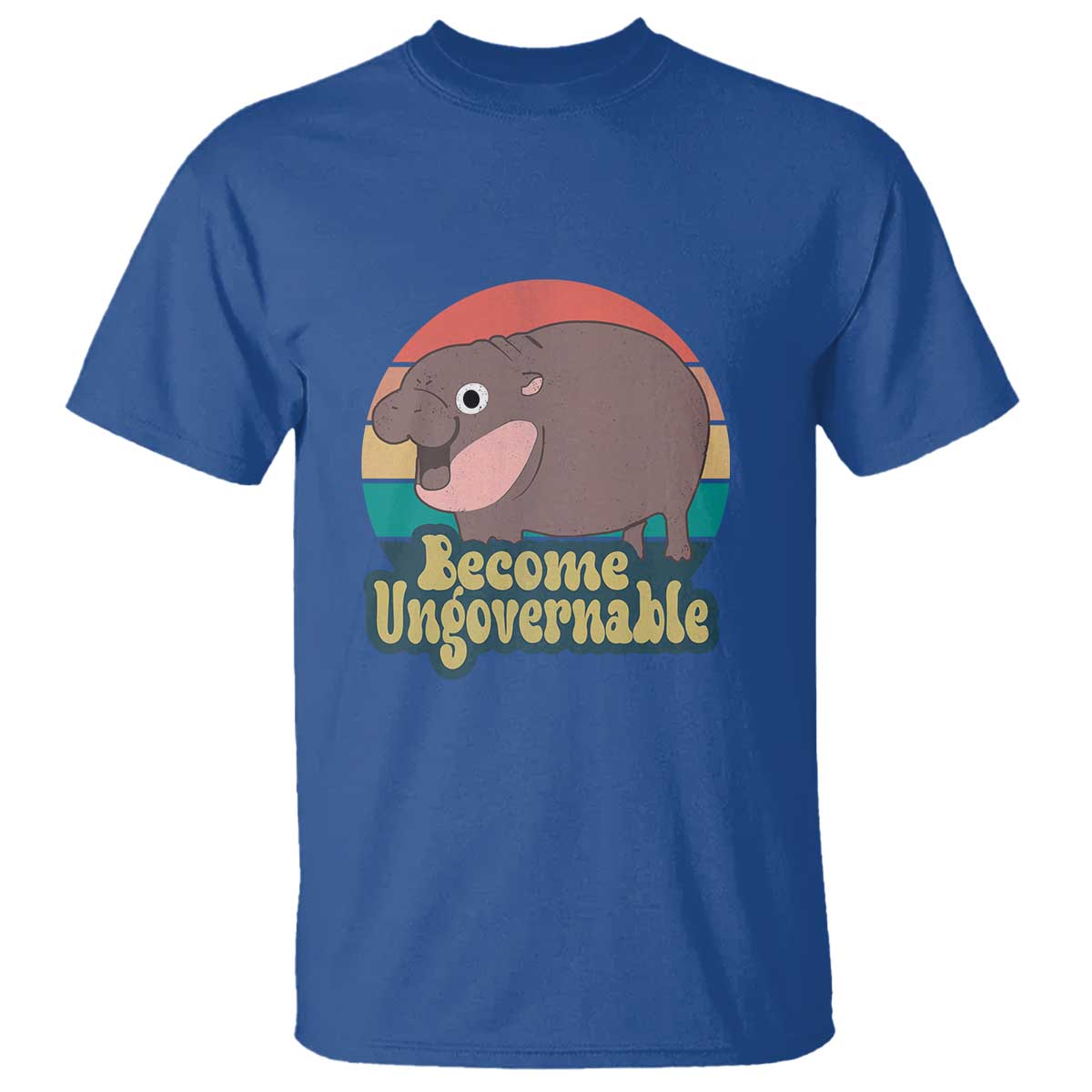 funny-baby-hippo-moo-deng-t-shirt-become-ungovernable-retro