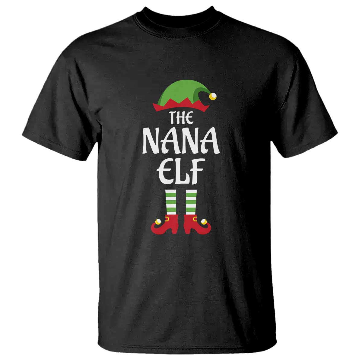 christmas-the-nana-elf-t-shirt-funny-grandma-xmas-family-matching