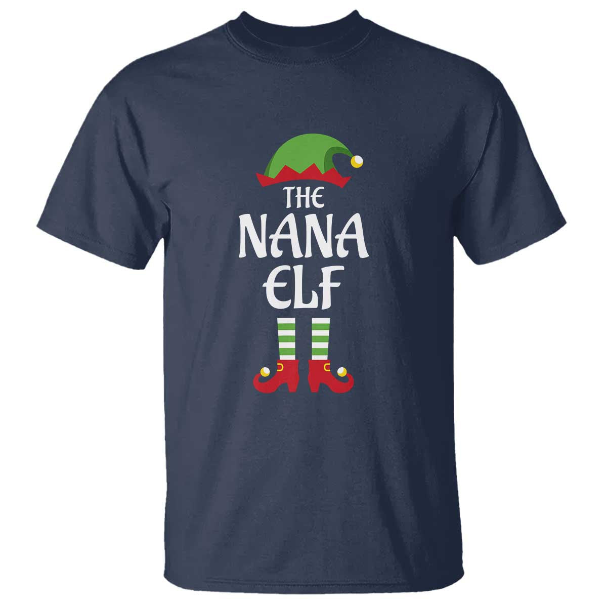 christmas-the-nana-elf-t-shirt-funny-grandma-xmas-family-matching