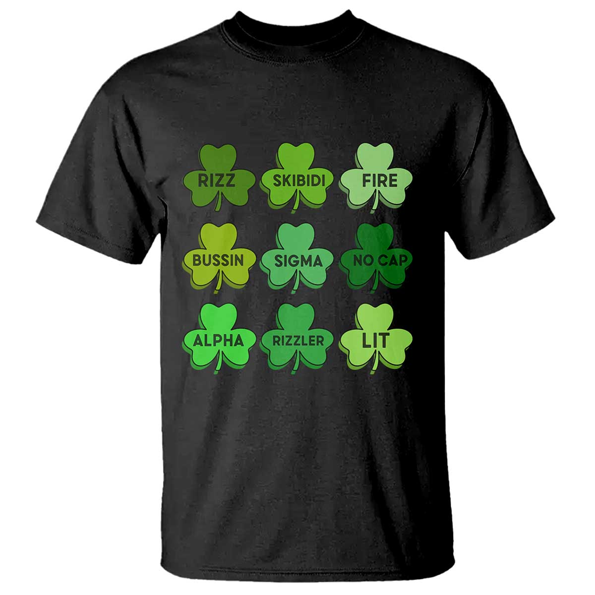 funny-st-patricks-day-skibi-rizz-t-shirt-no-cap