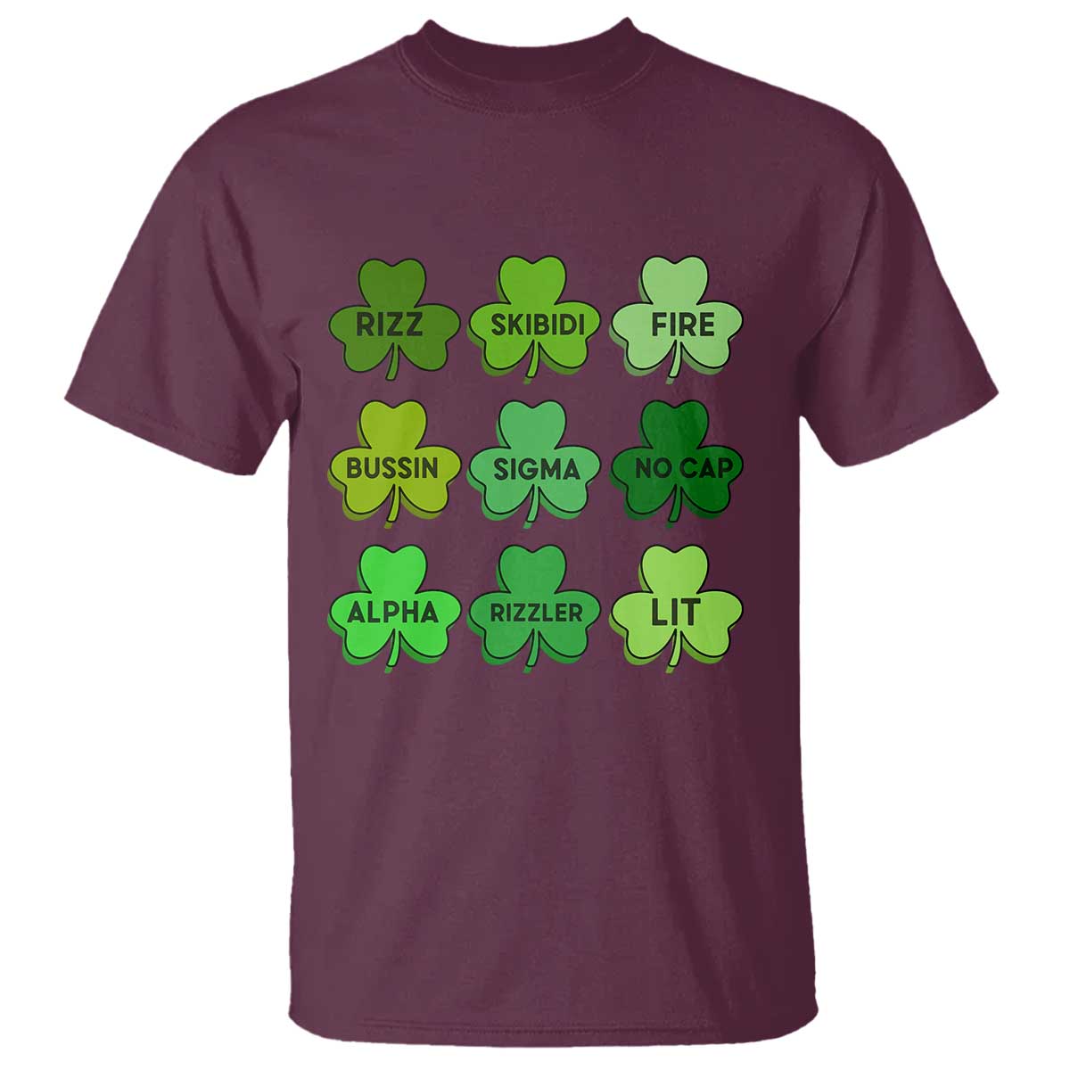 funny-st-patricks-day-skibi-rizz-t-shirt-no-cap