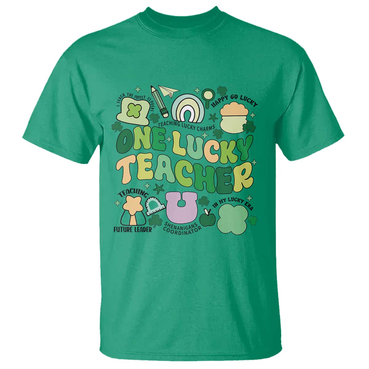 teachers-st-patricks-day-t-shirt-one-lucky-teacher-retro-groovy